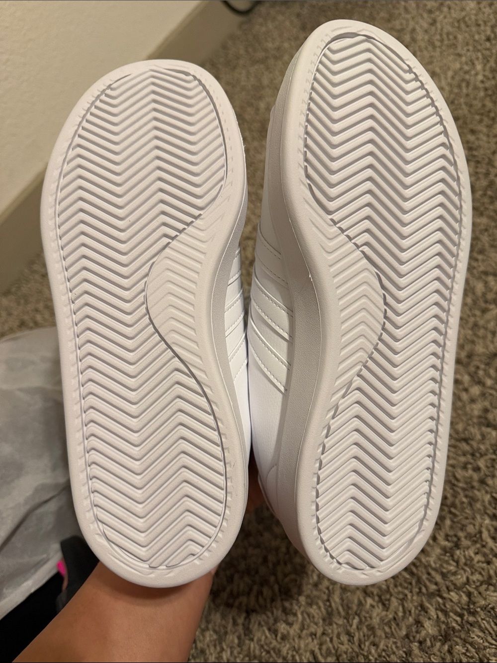 adidas Grand Court 2.0 White cloud foam Women's Sneakers (7½ US) - Picture 8 of 9